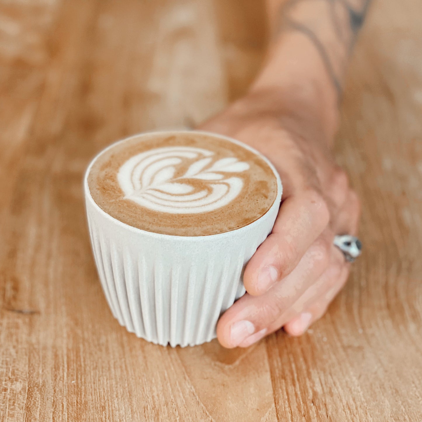Split Coffee Decaf - Biscotti